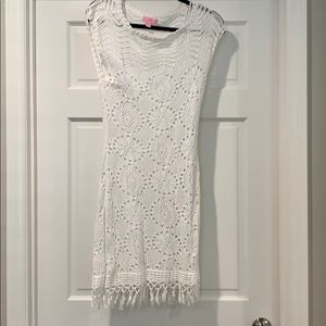 Lilly Pulitzer white sweater dress - Sz: small